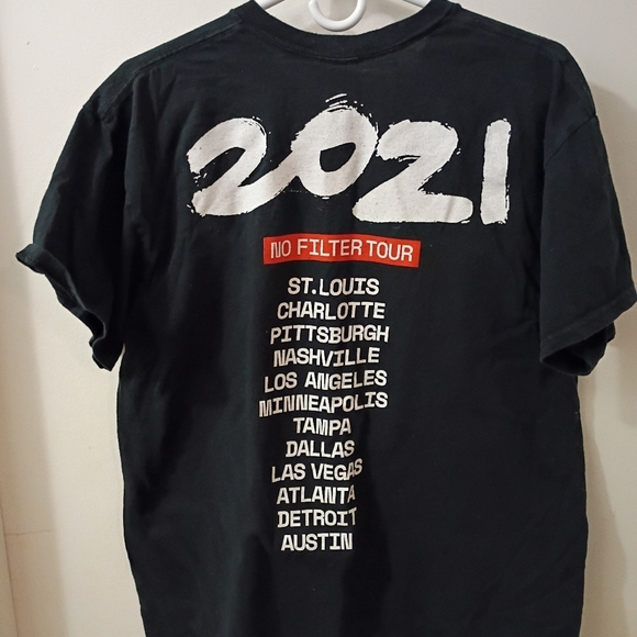 ROLLING STONES 2021 NO FILTER TOUR SHORT SLEEVE CONCERT TEE. - Picture 2 of 3